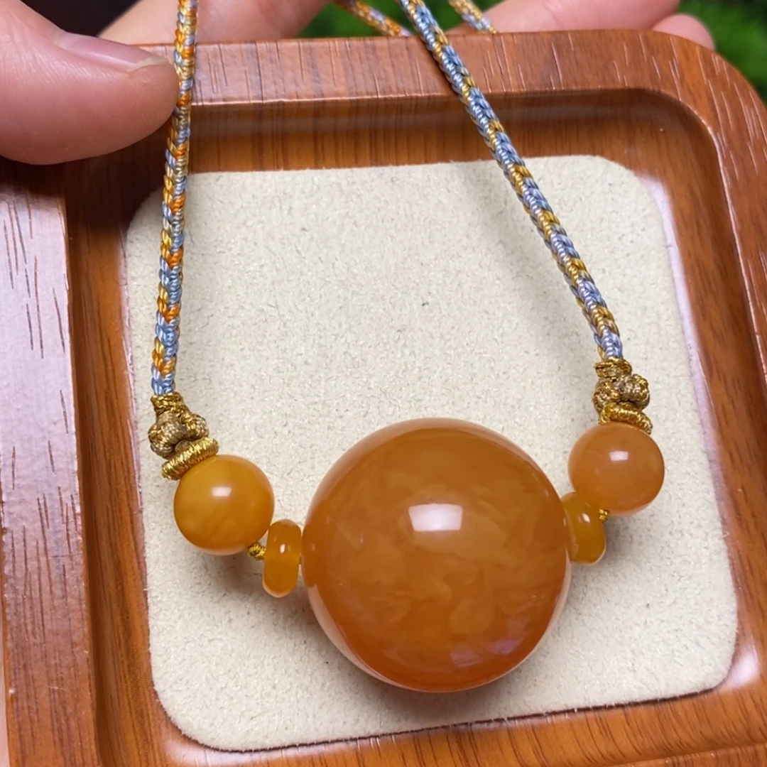 【闪购商品】未镶嵌颈饰蜜蜡项链