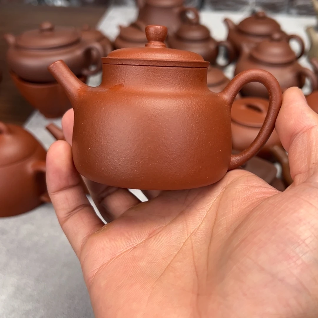 茶壶紫砂T**O言心德钟红降坡