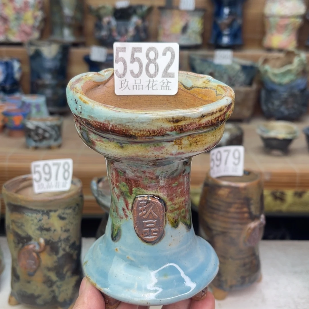 景德镇陶瓷玖品花盆