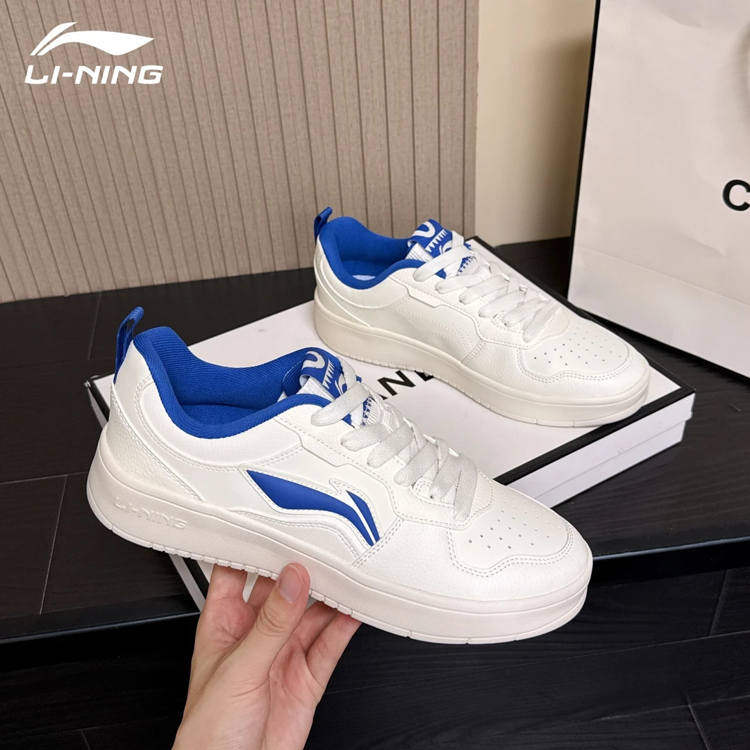 李宁初云男鞋板鞋运动时尚潮流轻便简约低帮官方正品百搭休闲鞋