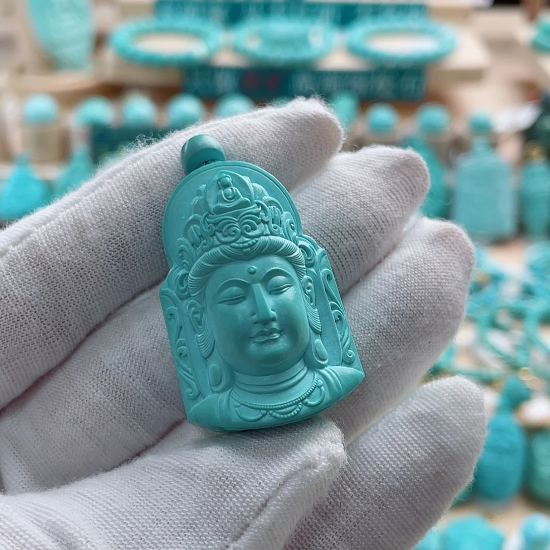 未镶嵌绿松石珠宝奇石