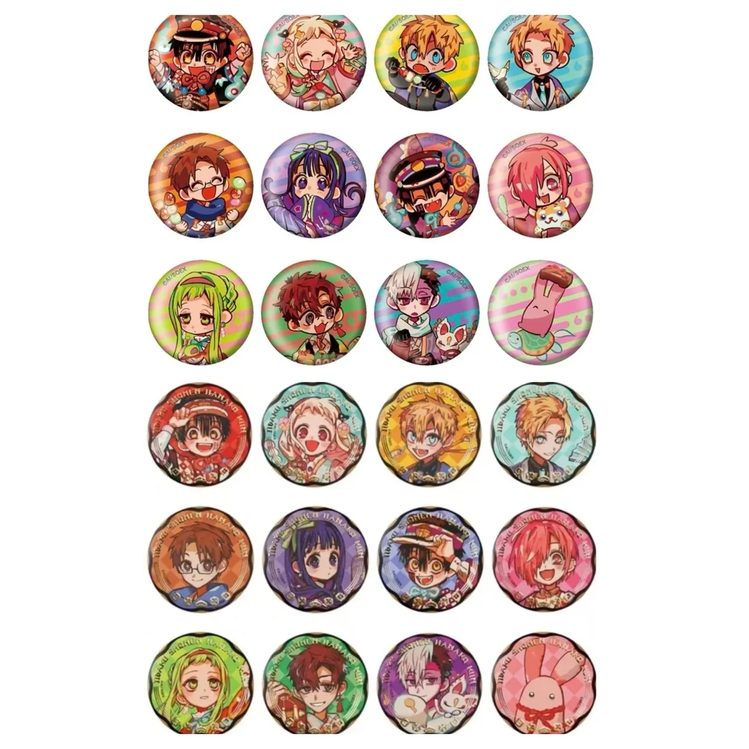 地缚少年花子君十周年浮雕mini吧唧徽章日谷盲抽默认代拆拆开不退