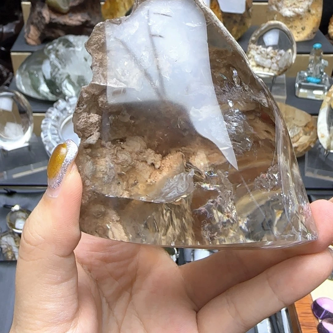 团***³未镶嵌珠宝半成品水晶