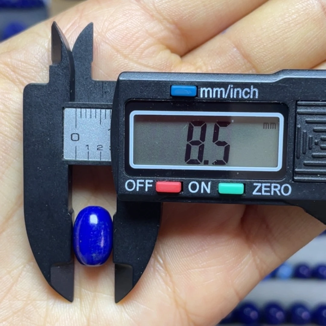 青金石8×12mm枣珠配饰未镶嵌