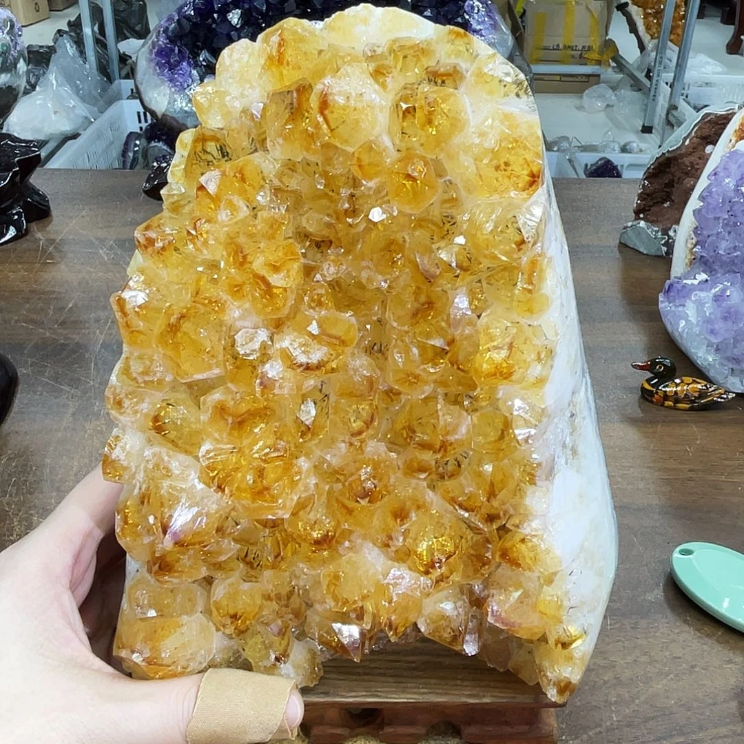 紫晶未镶嵌摆件晶体