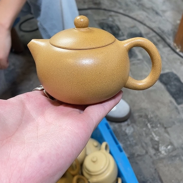 茶壶紫砂lzx 金黄段 西施
