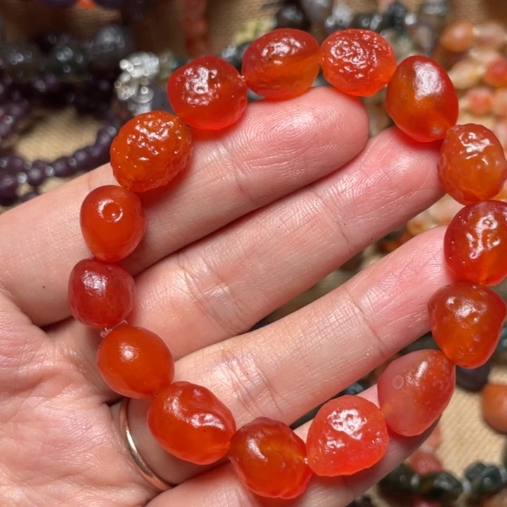 玛瑙/玉髓未镶嵌手链