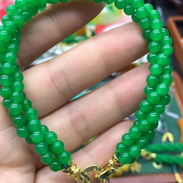 颈饰未镶嵌翡翠吊坠