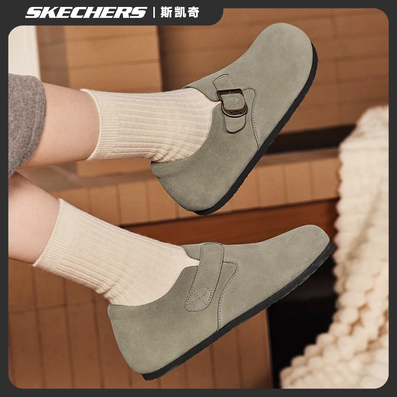 斯凯奇休闲运动鞋2025秋女士舒适耐磨防滑时尚轻便百搭透气159018