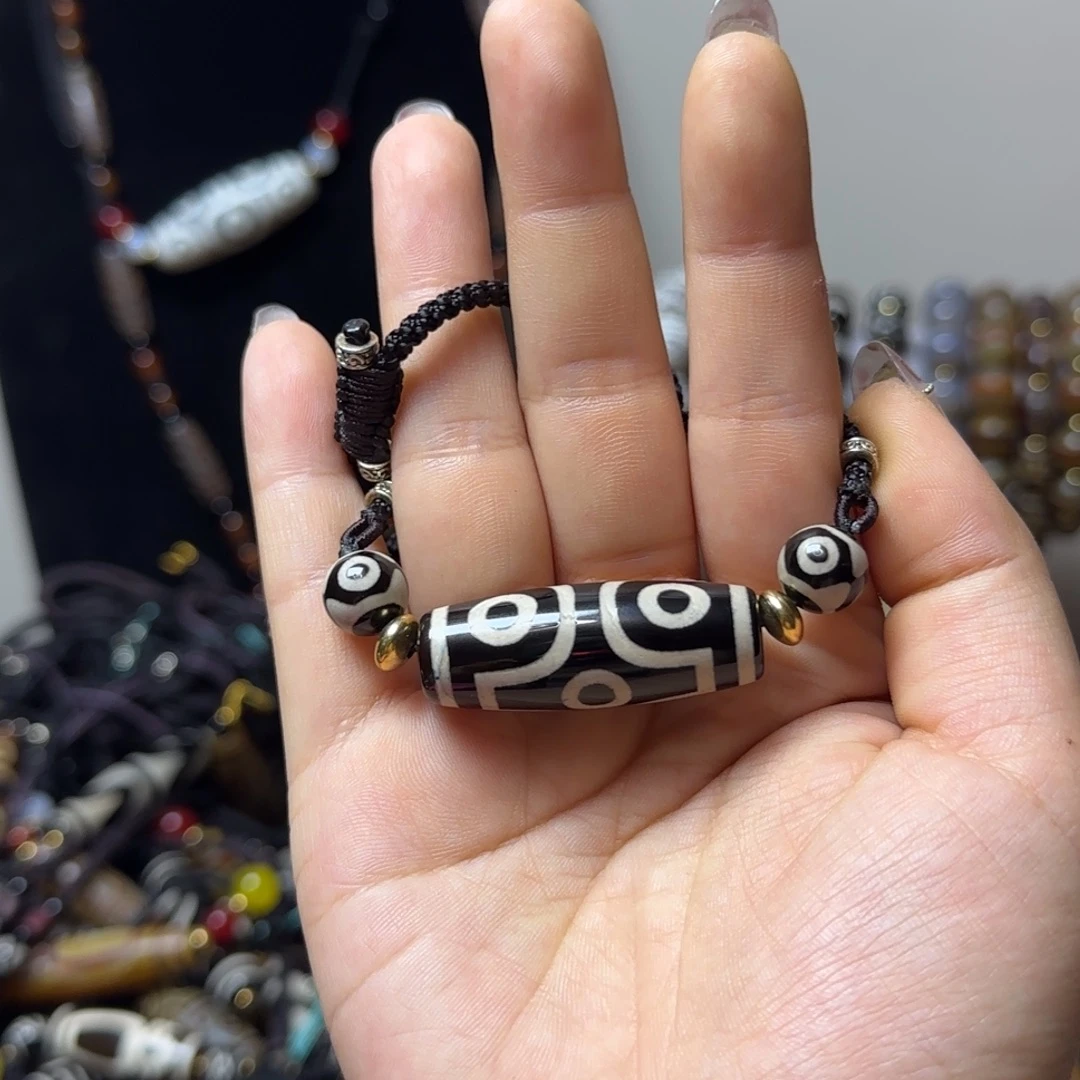 玛瑙/玉髓合金颈饰
