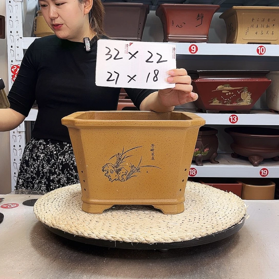 紫砂花盆紫砂花盆