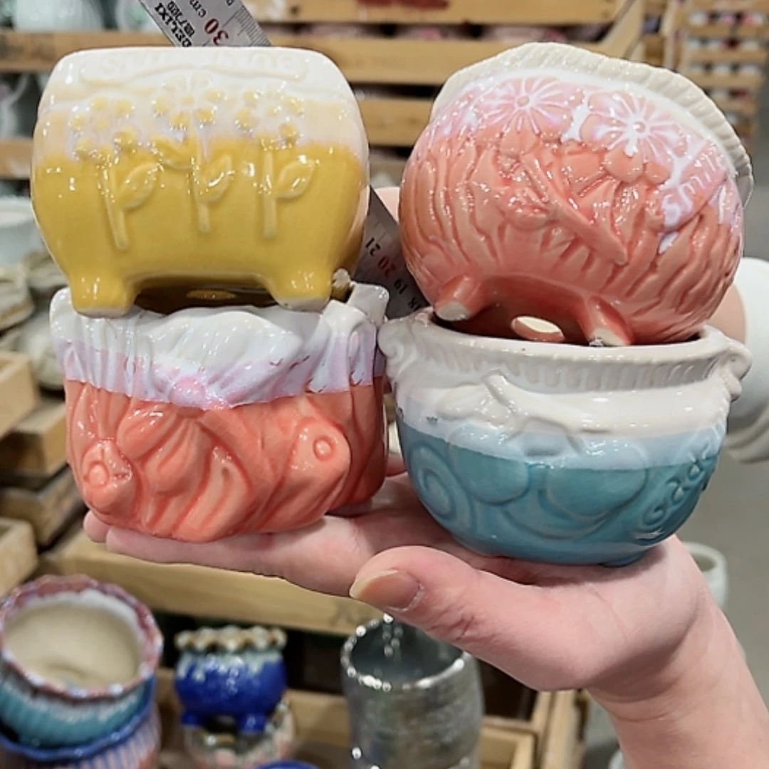 【闪购商品】陶瓷花盆