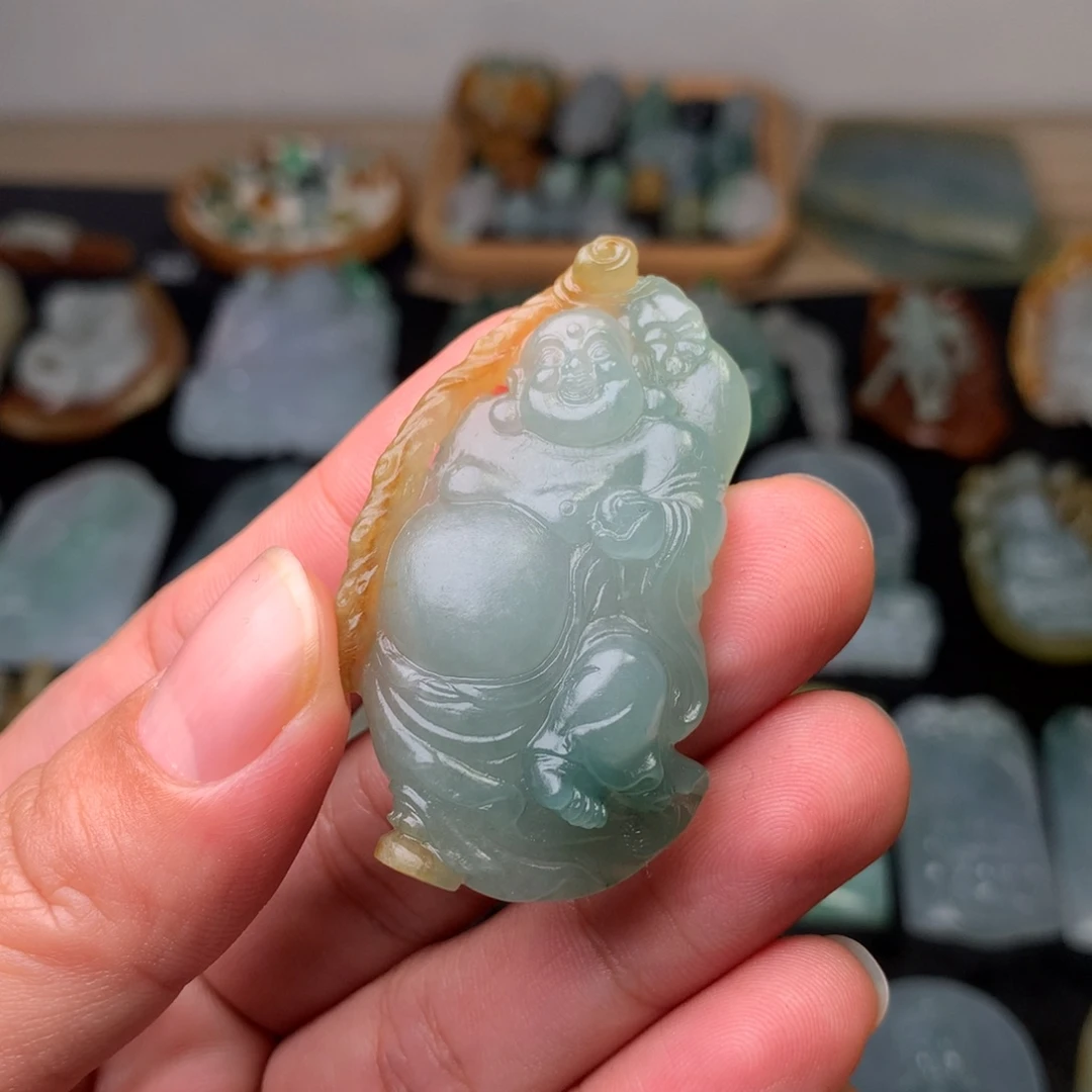 定制翡翠未镶嵌佛公