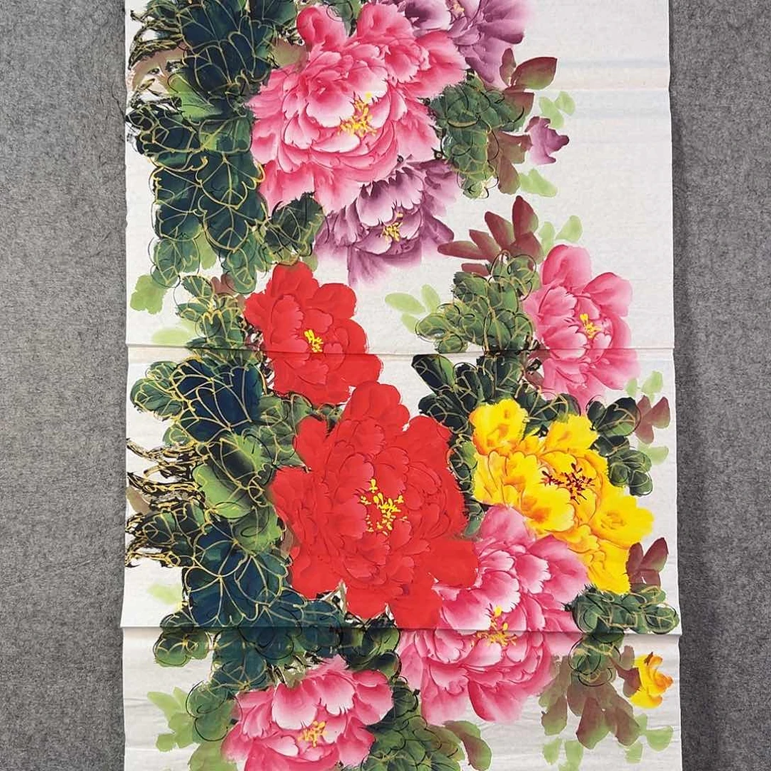 国画882 花鸟在此处飞翔也不太方便