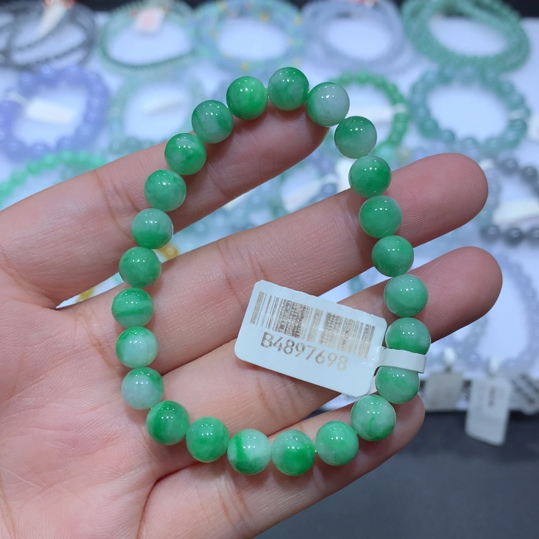 手串翡翠未镶嵌天然