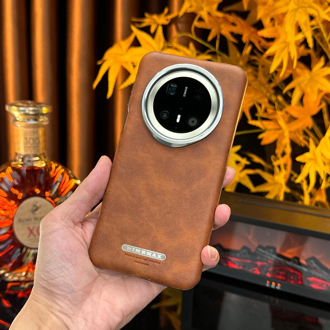 适用华为Mate70Pro+磁吸手机壳高端商务油蜡纹皮套mate60全包防摔