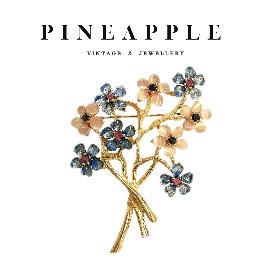 合金胸针 菠萝中古Swoboda胸针LK7867