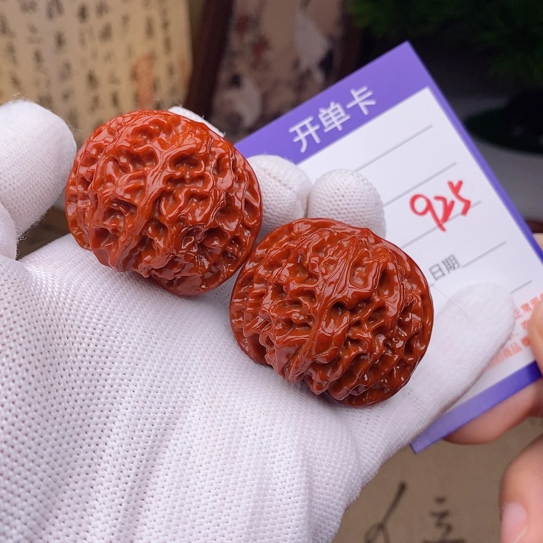 把件文玩核桃40苹果园925