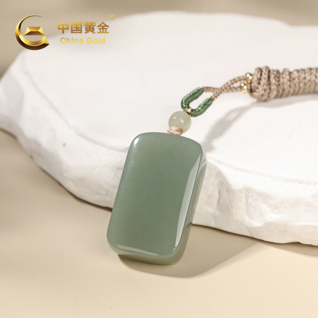 【中国黄金】故晴 | 和田玉*吊坠*未镶嵌-X2831-Y