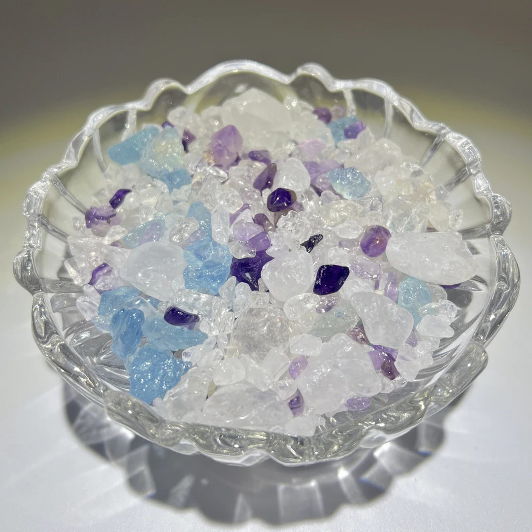 直播专属链接东海天然水晶各色碎石随机（商品搭配）