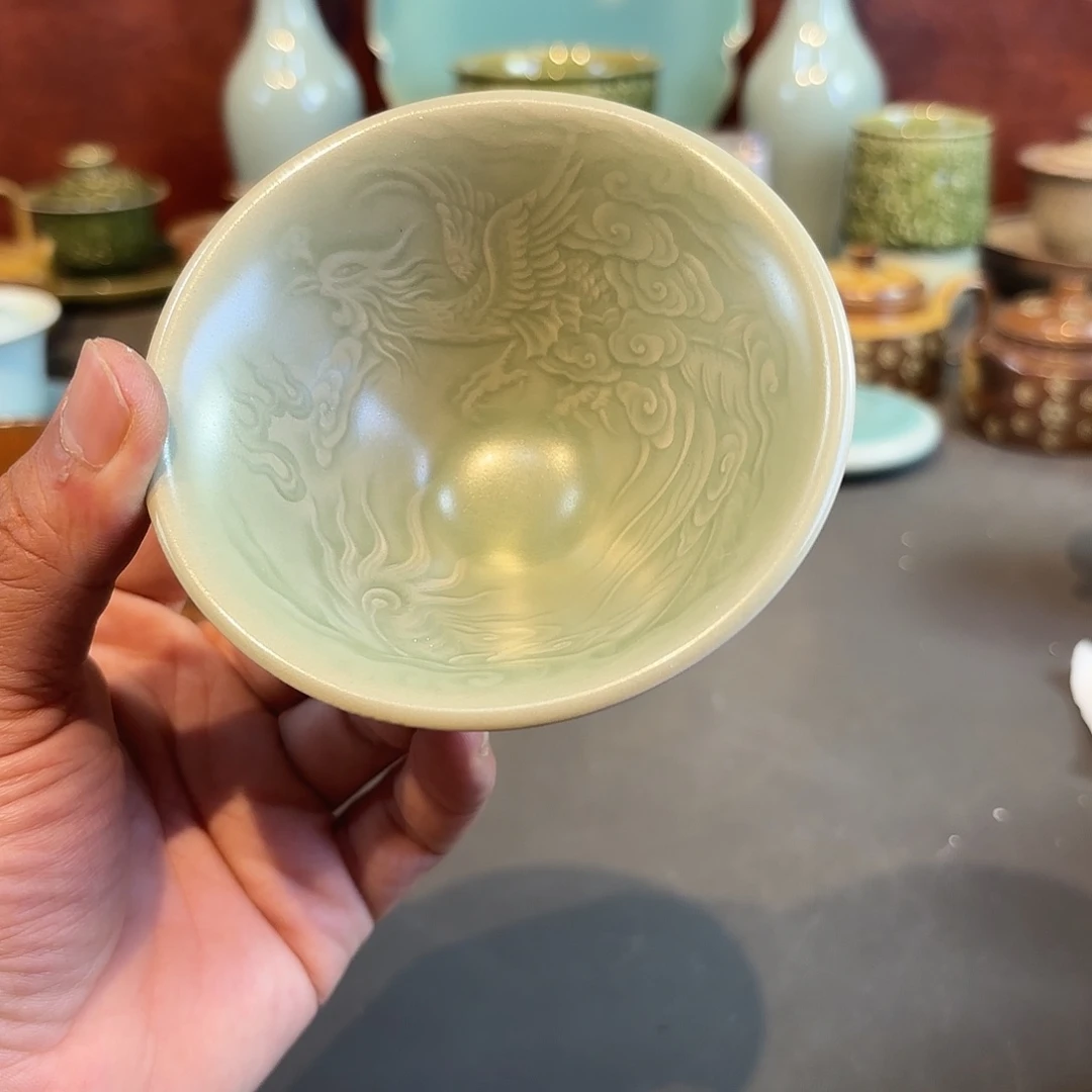 瓷片龙泉青瓷福利青瓷