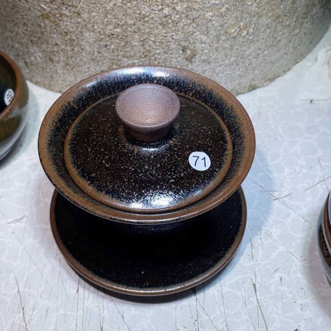 茶盏龙窑柴烧建盏71