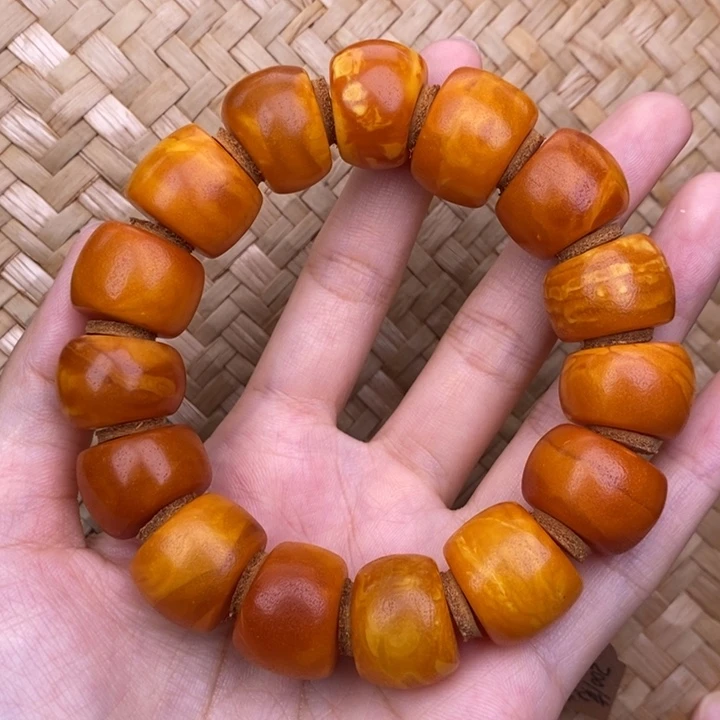 琥珀未镶嵌裸石蜜蜡M