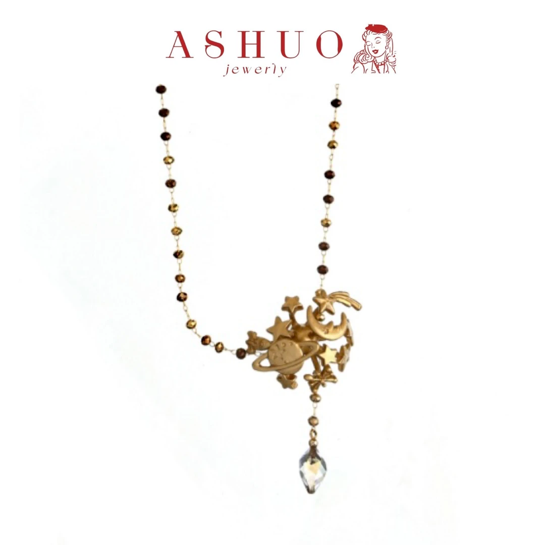 铜合金项链 阿烁中古 La Hormiga as9769