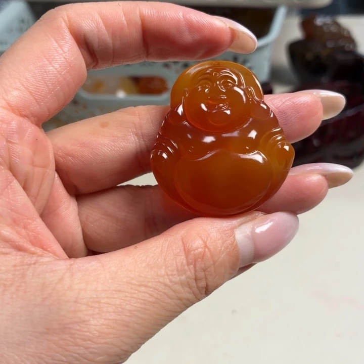 玛瑙/玉髓未镶嵌吊坠(不含链)