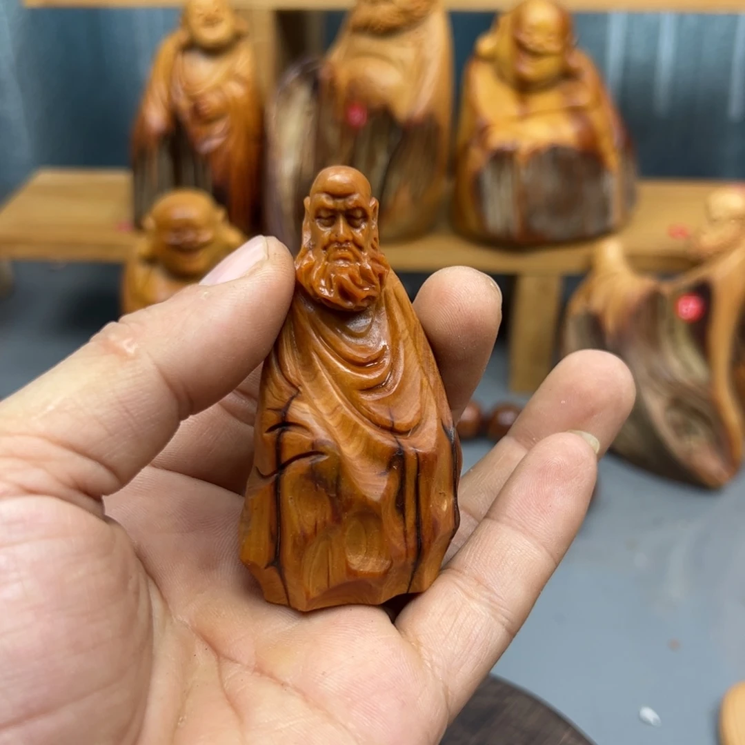 多****木崖柏木摆件手把件