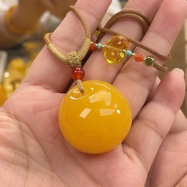 琥珀未镶嵌珠宝奇石琥珀h40