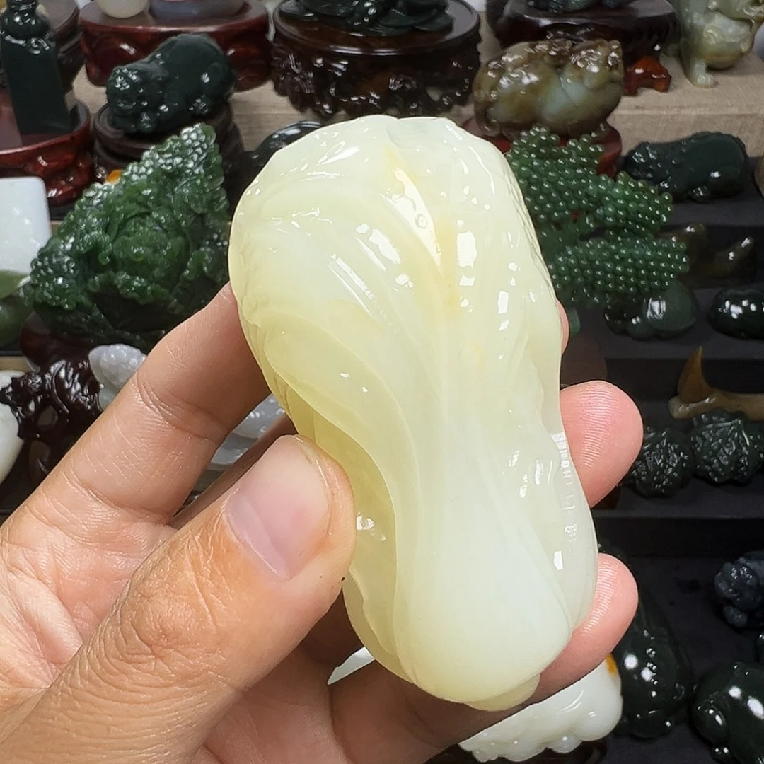 软玉未镶嵌把件天然料子