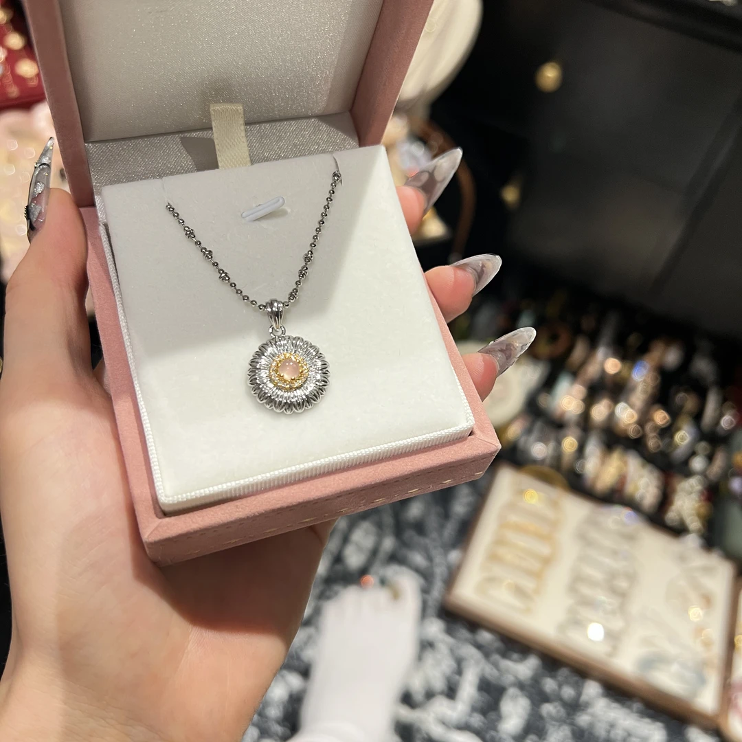 铜合金项链 高定重工款百搭设计款首饰(神秘）盒子