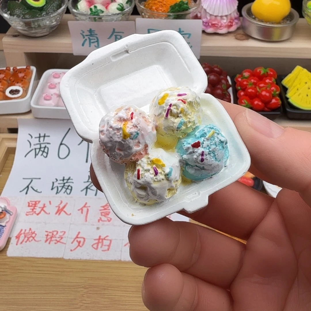 树脂食玩冰箱贴 凭开箱视频售后（微瑕）