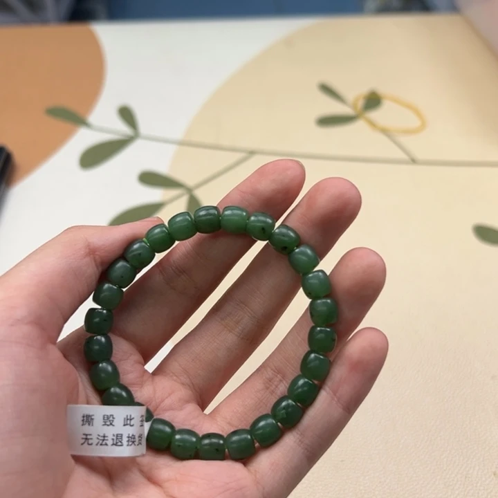 未镶嵌手链和田玉越****越黄色3297