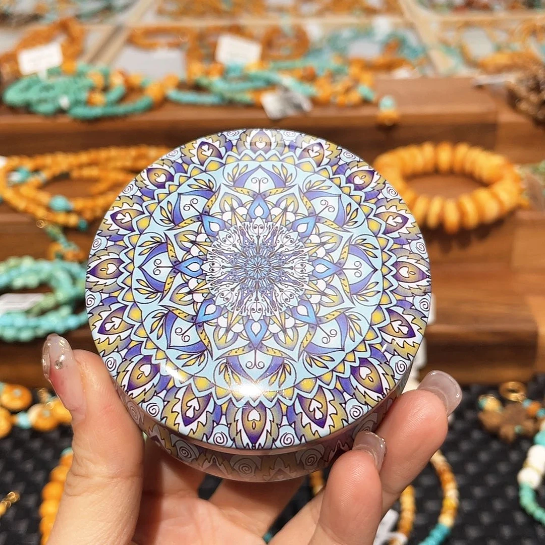 琥珀裸石未镶嵌花**海香薰