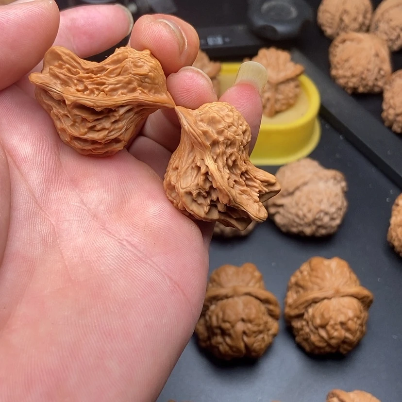 【闪购商品】桃核把件y****v比翼双飞