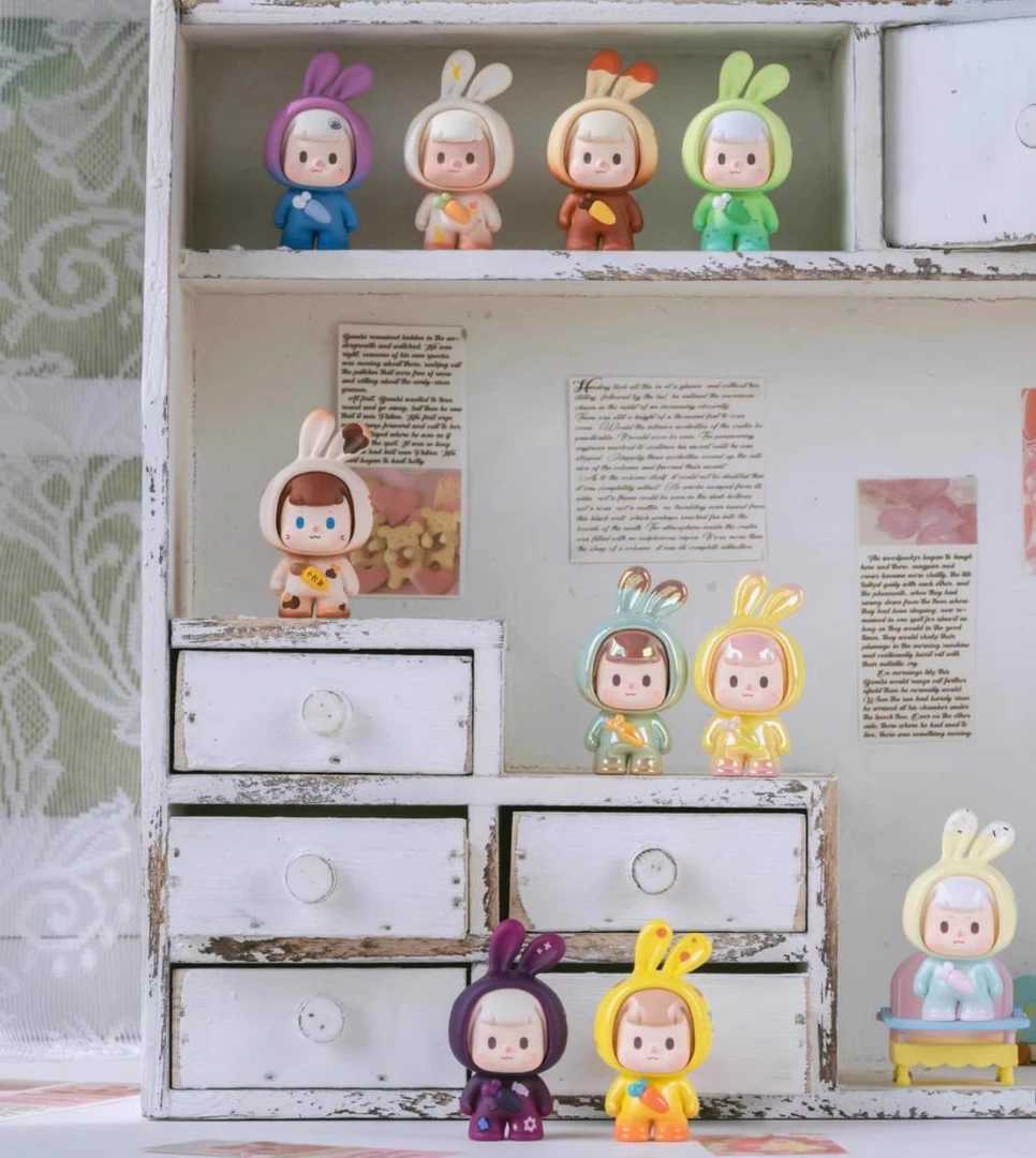 【代拆】看后5位不二狼兔mini系列盲盒