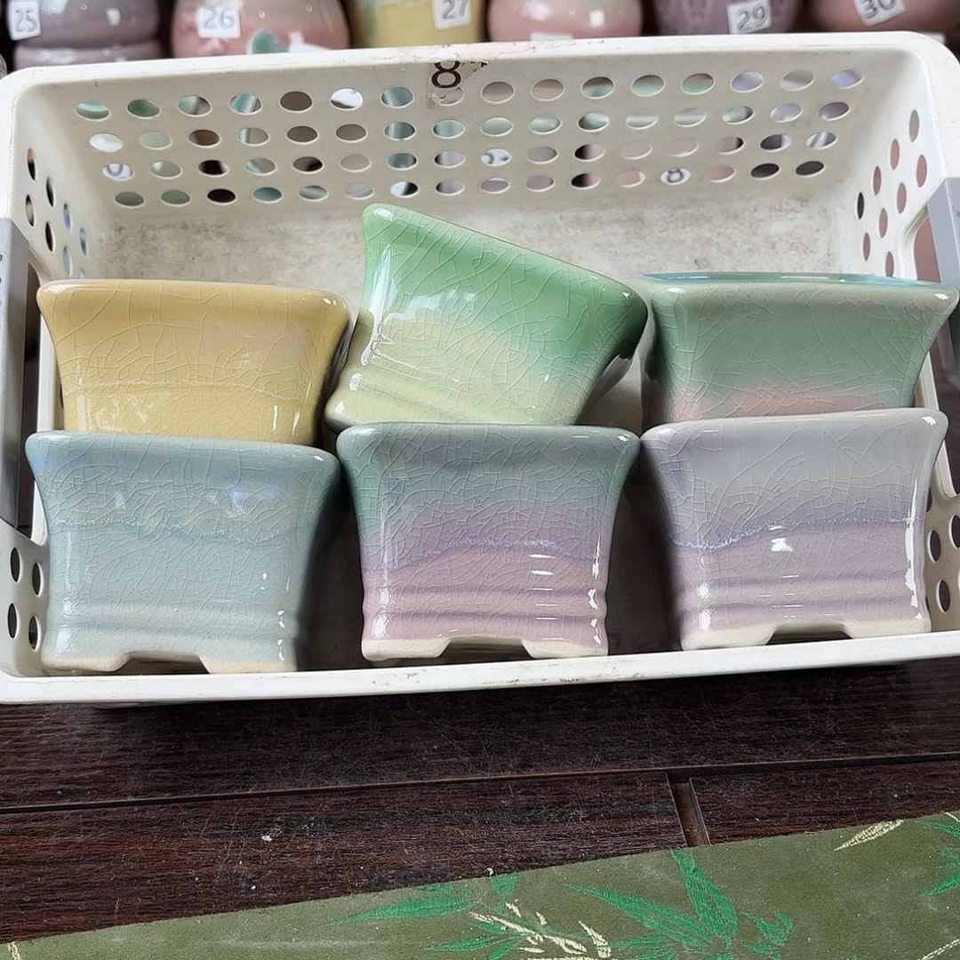 陶瓷量货/口6.5-8高深浅搭配发6个