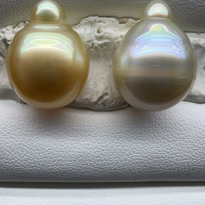 金珠裸珠13+mm海水珍珠未镶嵌