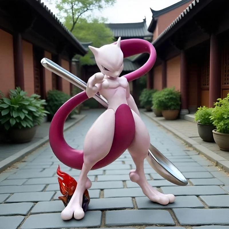 【全款现货 48 小时内发】旷野超梦 模型宠物二次元周边