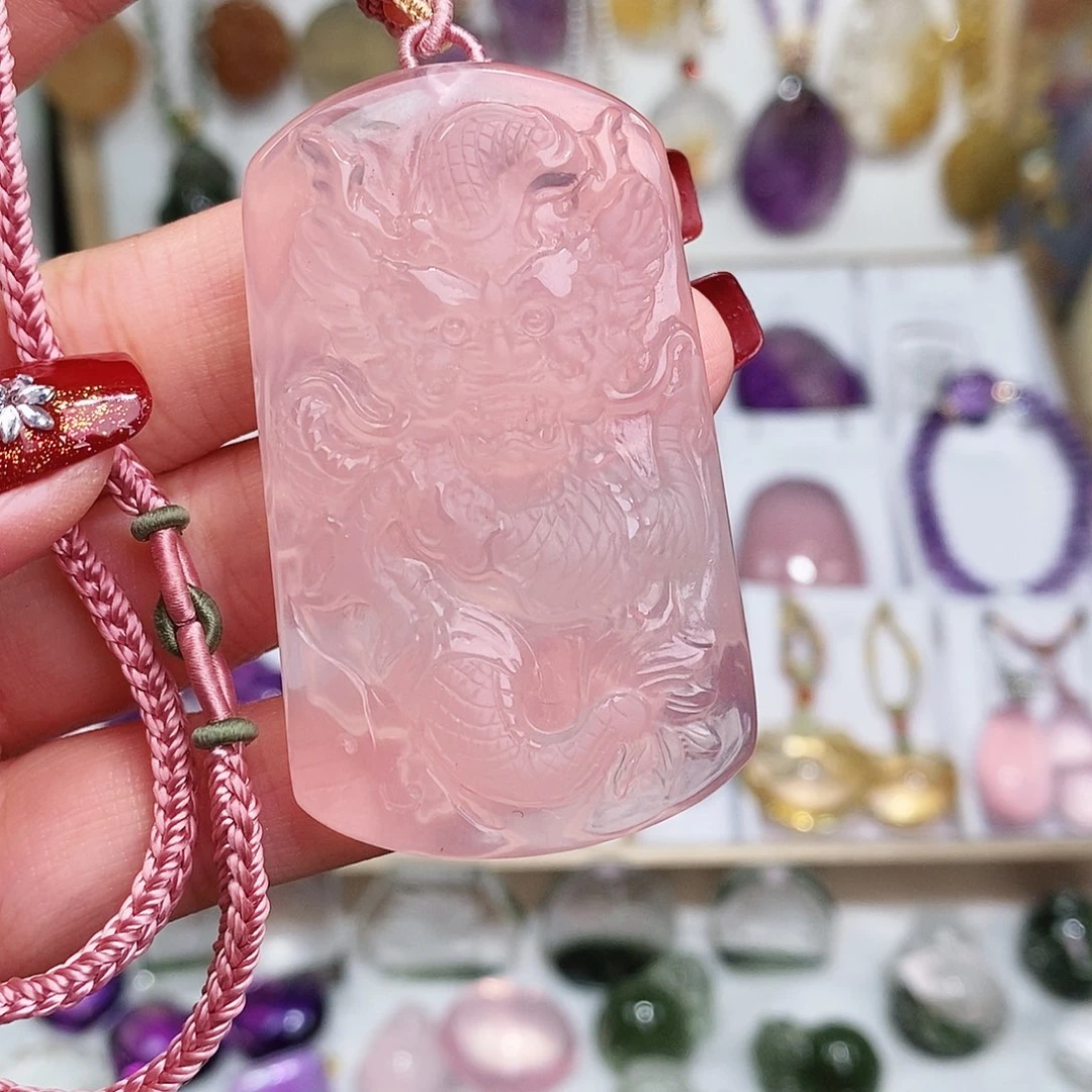 未镶嵌水晶吊坠(赠链)