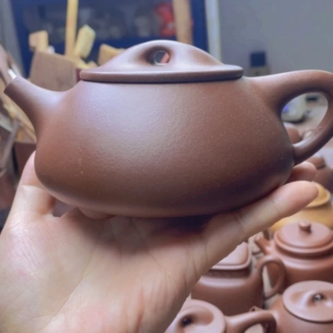 茶壶紫砂石瓢400c c