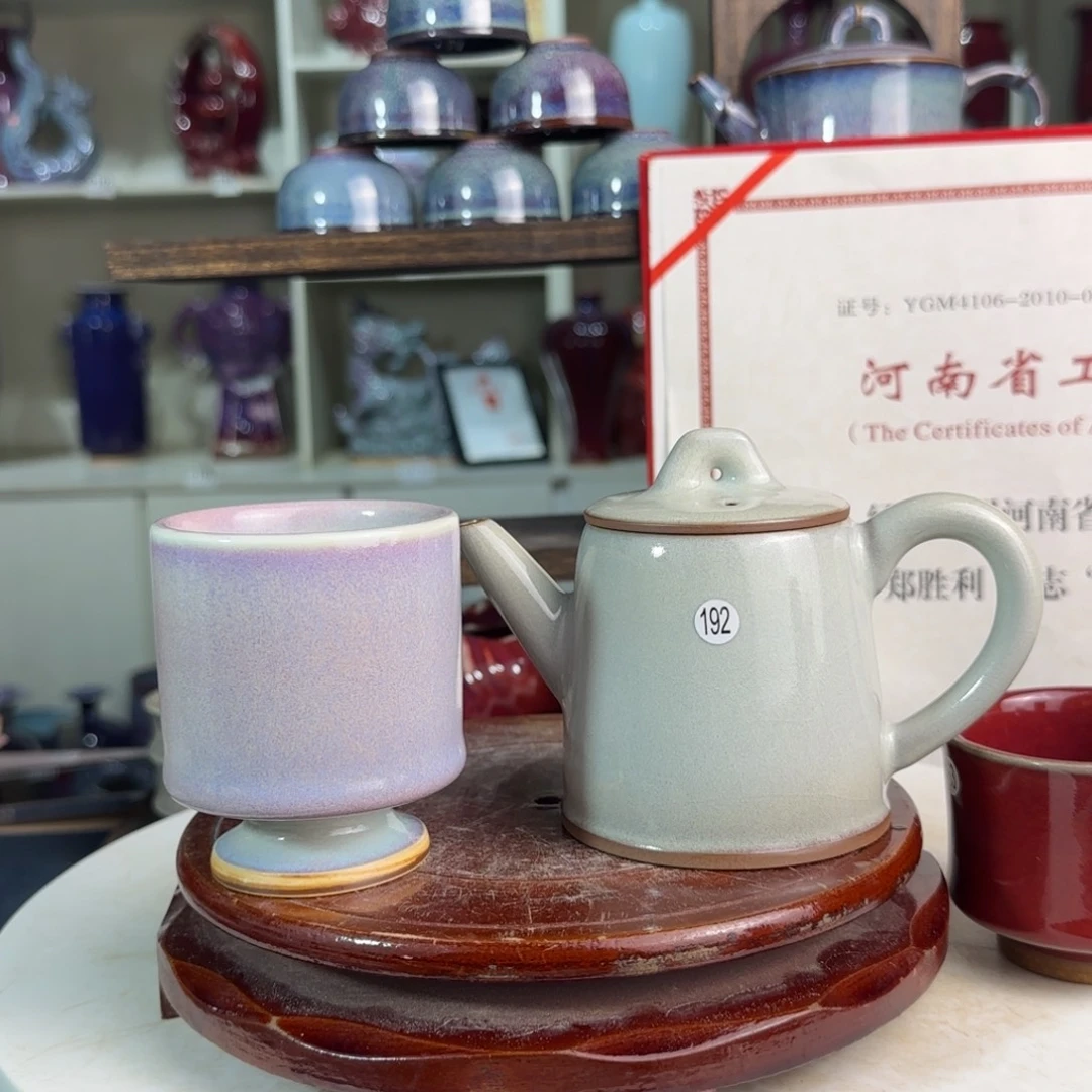 摆件郑家钧窑摆件