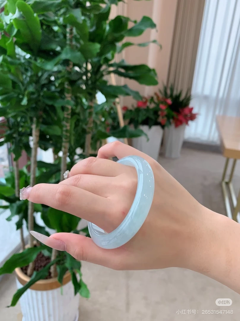 缅风手镯冰透时尚---非遗手工艺