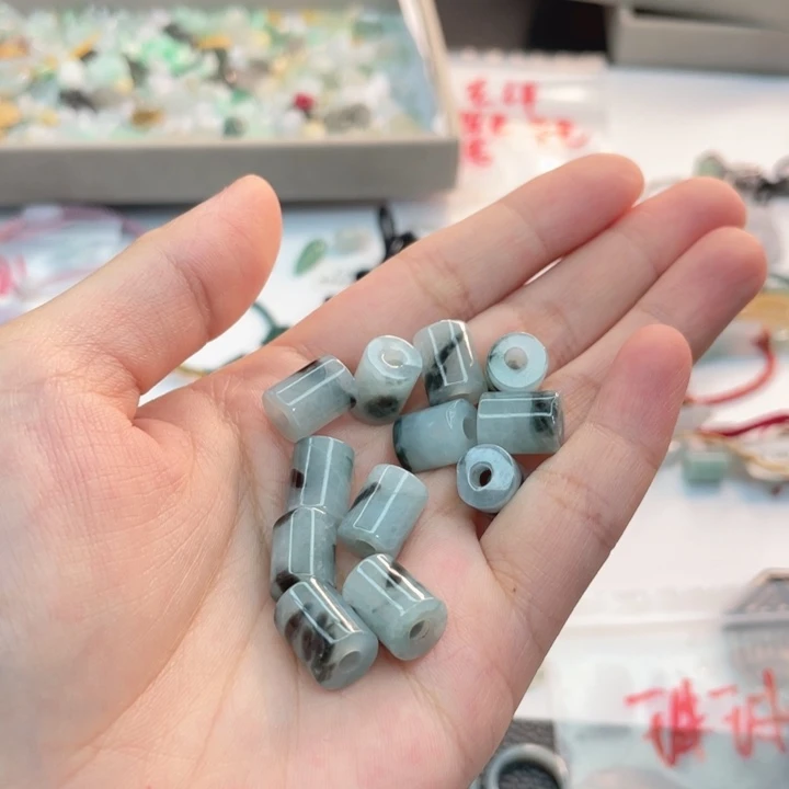 @***宁翡翠未镶嵌颈饰A货翡翠不退不换