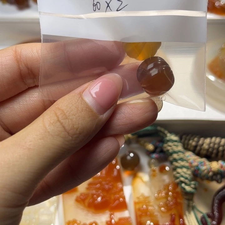 玛瑙/玉髓颈饰合金曹*嫒7