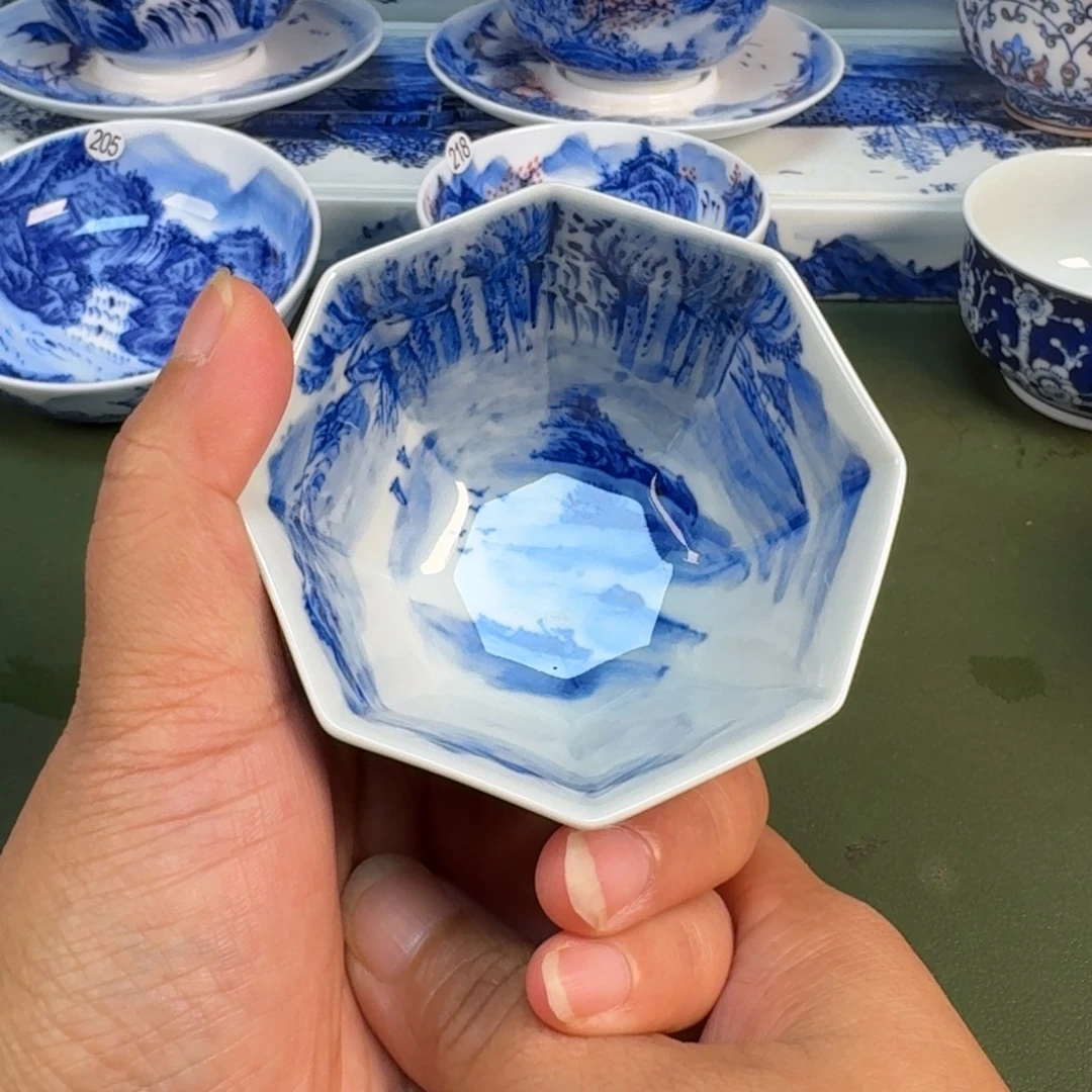 景德镇纯手绘茶具圆圆219
