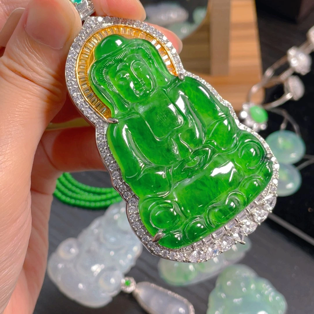 吊坠(不含链)未镶嵌翡翠