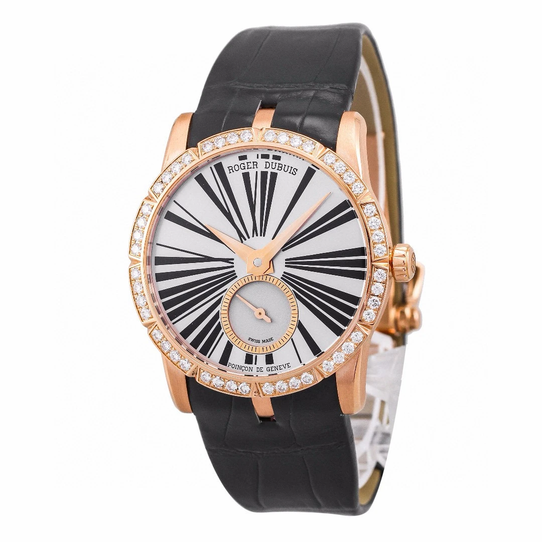 99新 ROGER DUBUIS/罗杰杜彼 罗杰杜彼王者系列35表径单表原钻